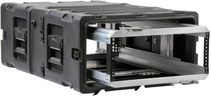 SKB - 3RR Series - 4U Verwijderbare Shock Rack - Zwart - 30-inch diep