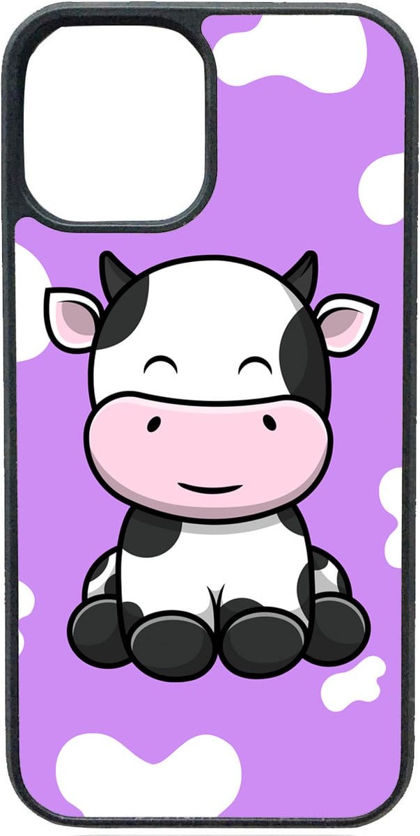 JOGDESIGN - TELEFOONHOESJE - COW - IPHONE 14 Plus