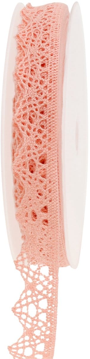 Decoratief lint kant 22mm 20m zalm
