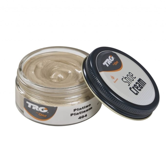 TRG - schoencrème met bijenwas - platina - 50 ml