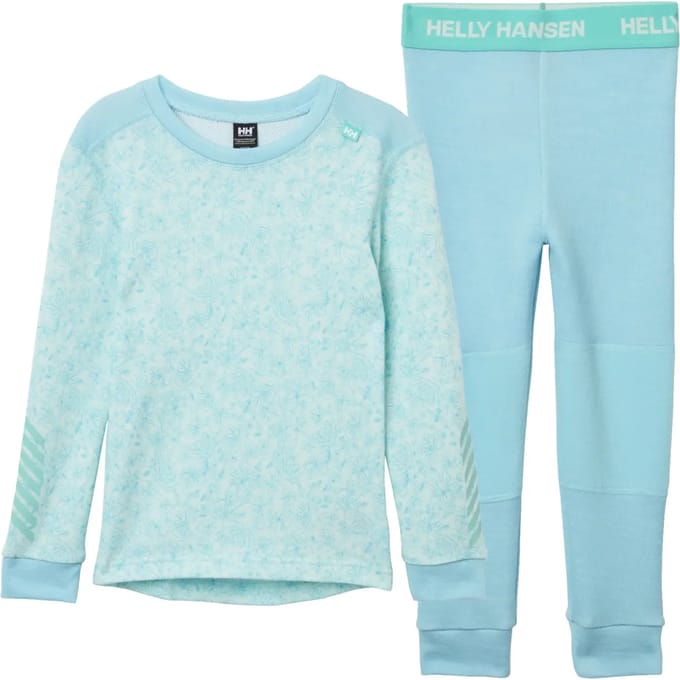 Merinowol ondergoedset voor kinderen Helly Hansen Graphic Lifa