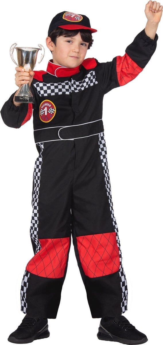 Racemaster Kostuum Karter Kind - Maat 116