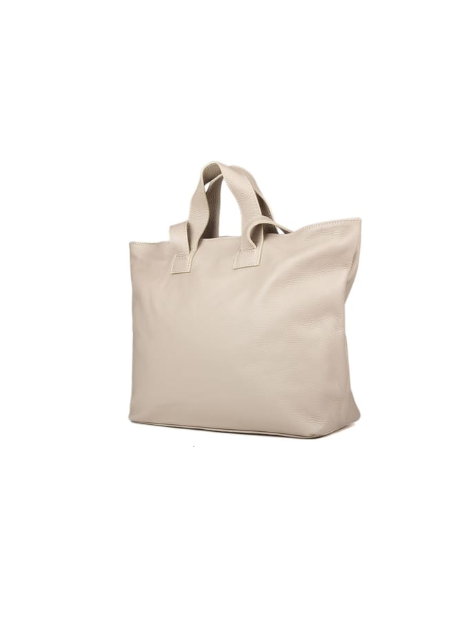 Giulia Monti Schoudertas Grijs Beige