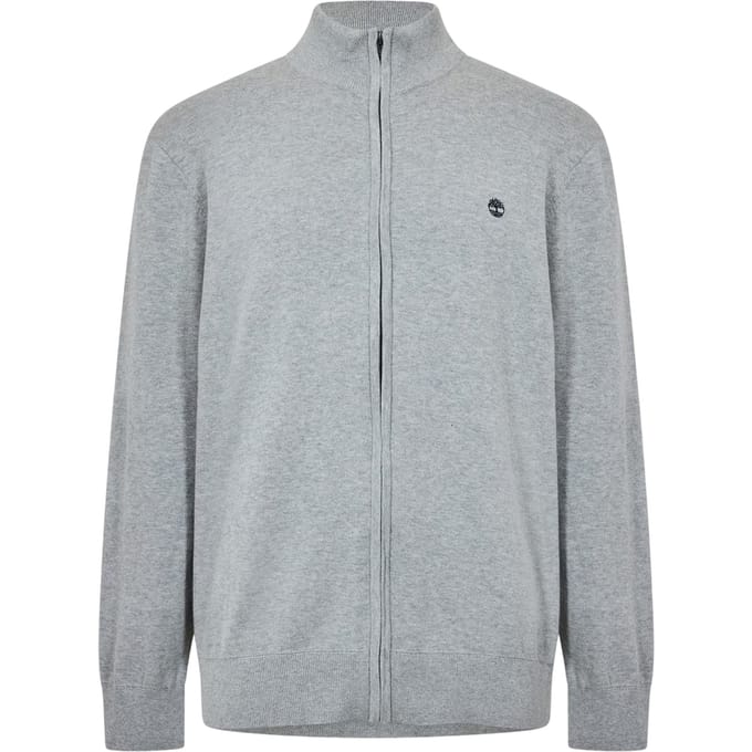 Timberland Heren Volledige Rits Regular Sweater (Medium Grijs Heather)