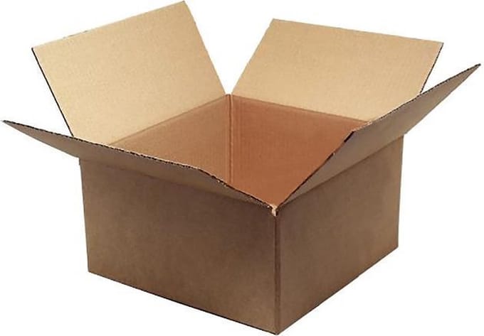TQ4U Verzenddoos 16 x 14.5 x 8 cm | bruin golfkarton | zeer stevig | 25 stuks