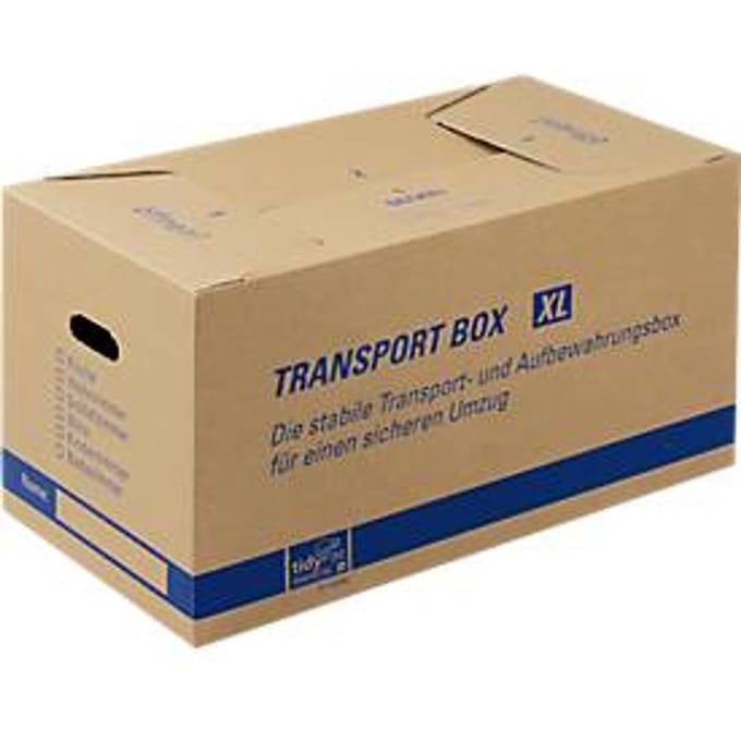 Transportdozen van dubbele golfkarton, maat XL, 10 stuks