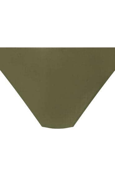 Hunkemöller Hoog uitgesneden Bikinibroekje Luna Groen