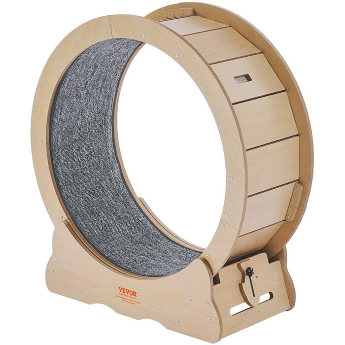 Kattenrenwiel Groot Kattenloopbandwiel voor Binnenkatten 29,5 inch