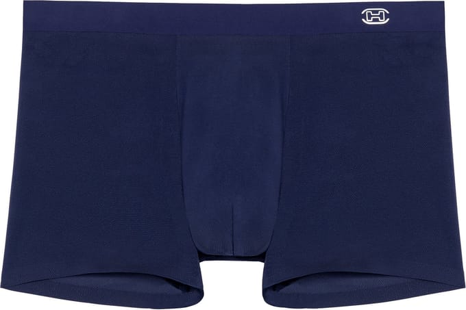 HOM H-fresh comfort boxer briefs (1-pack) - heren boxer - donkerblauw