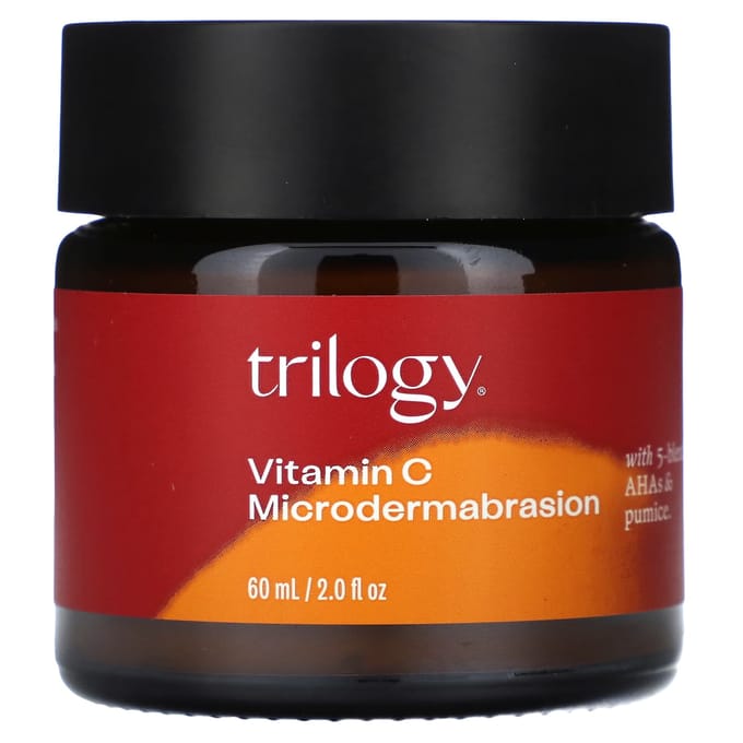 Trilogy, Microdermabrasion à la Vitamine C, 2 fl oz (60 ml) red