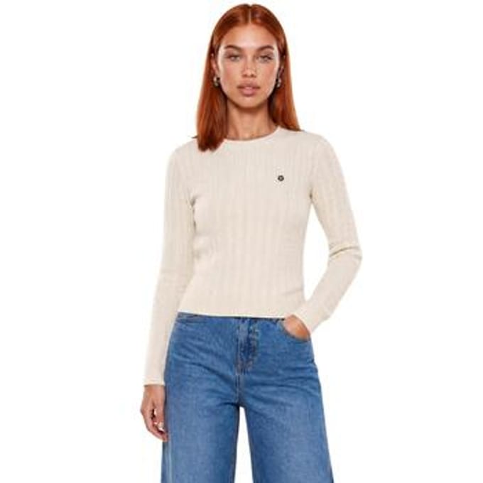 Trui I Am Maglione Cotone Treccia 26234