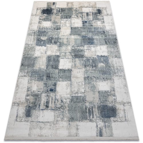 Kleden Rugsx DISTIN 0143A marineblauw / blauw / wit 80x150 cm