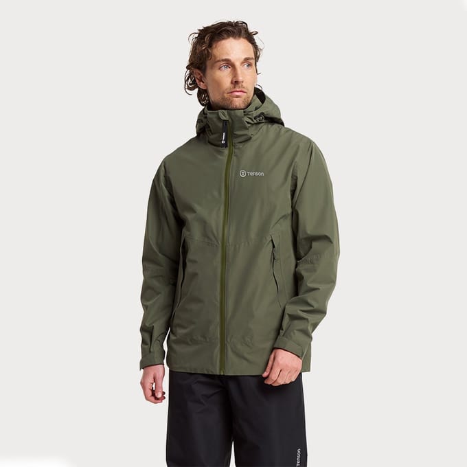 Regenjas - TENSON Regenjas Heren Winga Rain Jacket Beetle - Maat