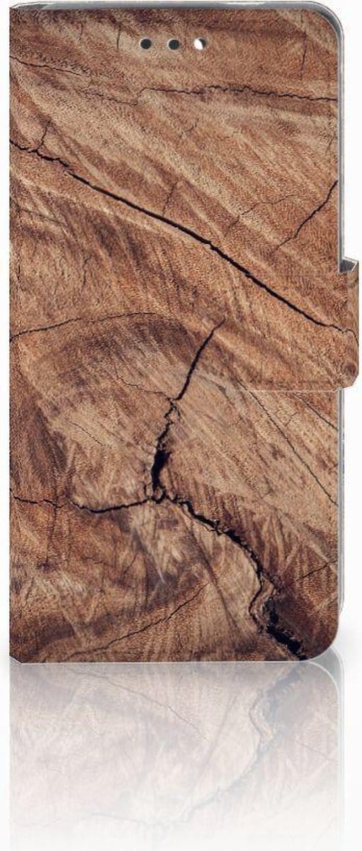 Nokia 3.1 (2018) Book Style Case Tree Trunk