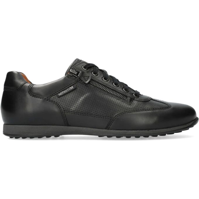 Mephisto Leon - heren sneaker - zwart - maat 40 (EU) 6.5 (UK)