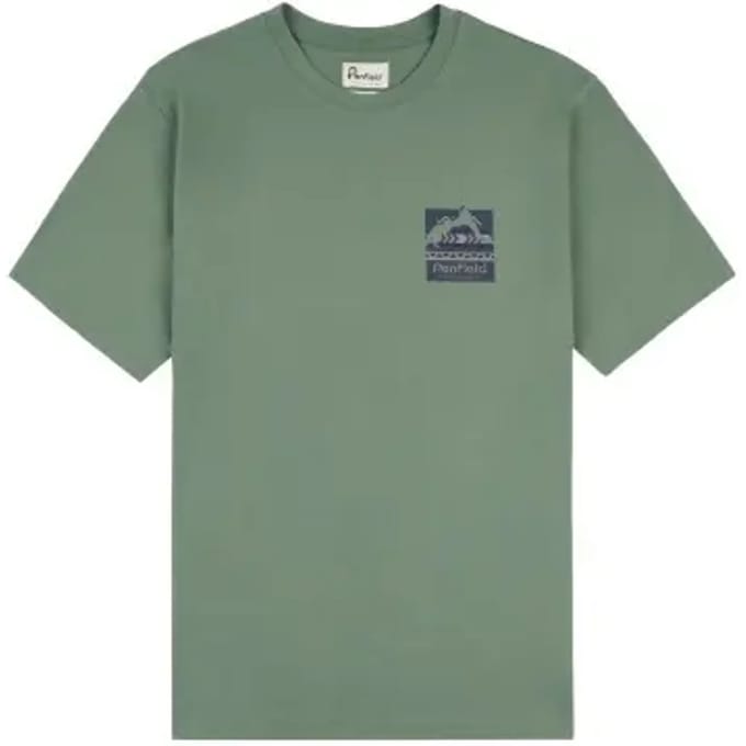 T-shirt Penfield Mountain Filled Back Graphic
