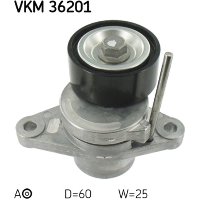 Spanarm, V-ribbelriem SKF VKM 36201