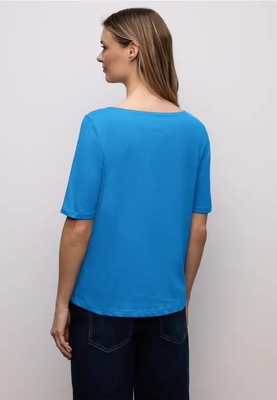 Shirt met boothals