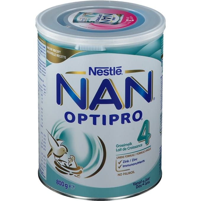 Nestlé NAN OptiPro 4 Groeimelk - 1 x 800g - Vanaf 2 jaar