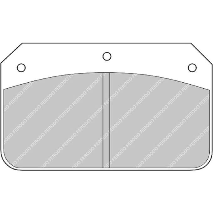 Sportremblokken zonder goedkeuring FERODO FRP502W