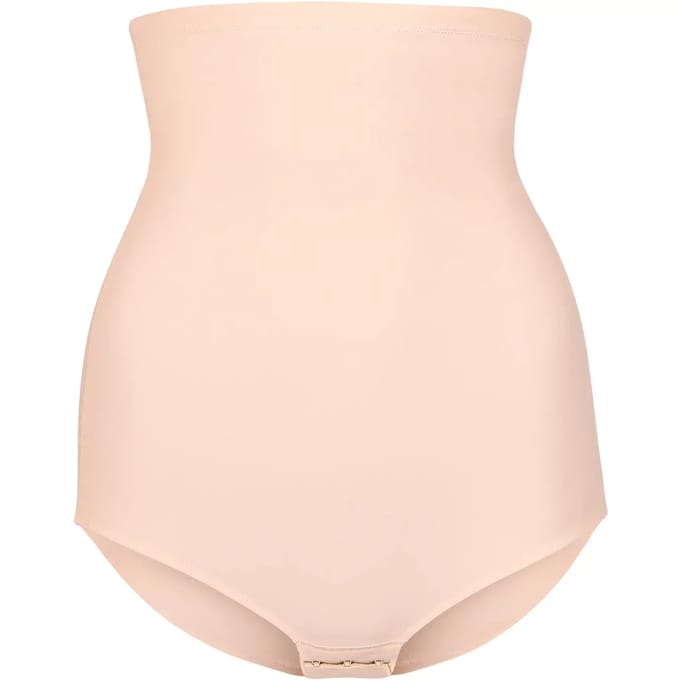 Beige figuur corrigerende hoge slip Lisca