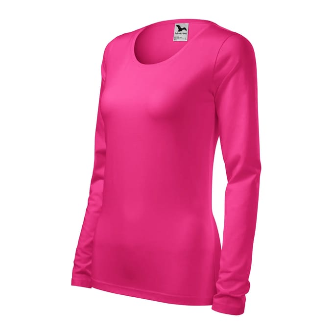 Dames-T-shirt met lange mouwen Malfini Slim 139