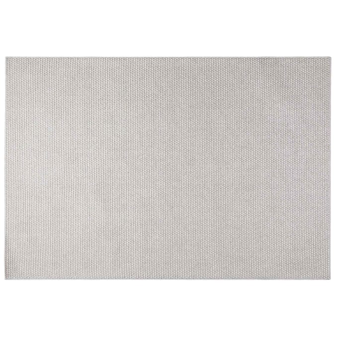 vidaXL - Binnen - kleed - LUGO - Crème - en - Grijs - 140 - x - 200 - cm - Polyester