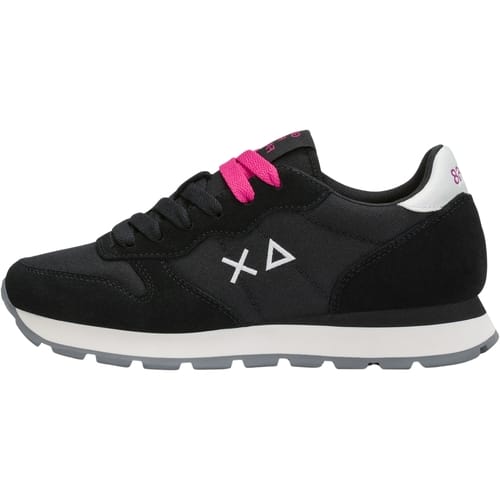 SUN68 Ally Solid - Dames Sneakers Schoenen Zwart Z46201-11 , Maat: EU 41