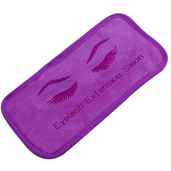 1 st Professionele Wimperextensie Voorhoofd Zachte Handdoek Sticker Houder Geënte Wimperkussentjes Bakje Palet Wimperhouder Schoonheidssalon Accessoires Gereedschap