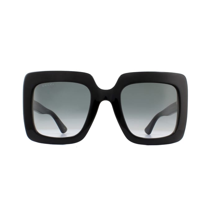 Gucci Zonnebril GG0328S 001 Zwart Grijs Verloop