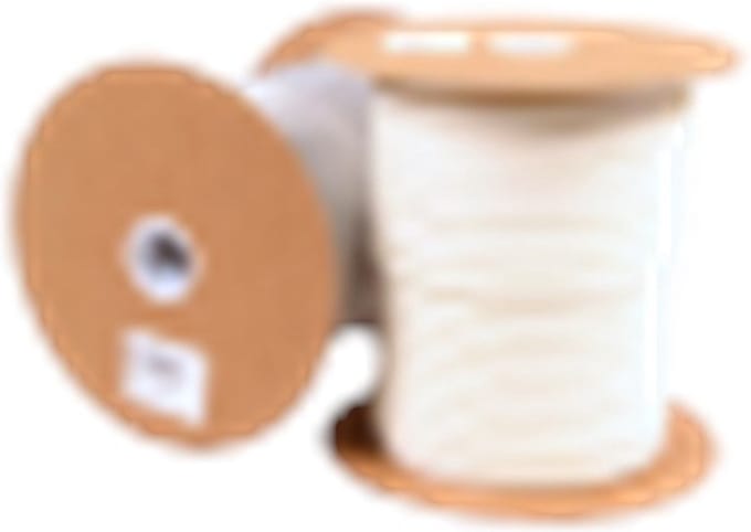 Cel-/Glasband 9X4Mm Pe Wit Rol 100M