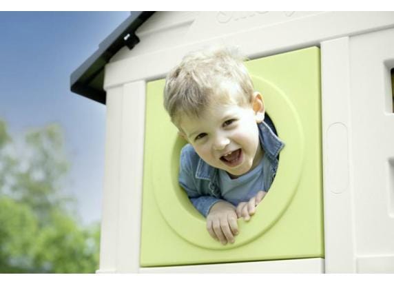 Smoby - Speelhuis - Paalwoning met glijbaan - Vanaf 2 jaar - Stilthouse Smoby life