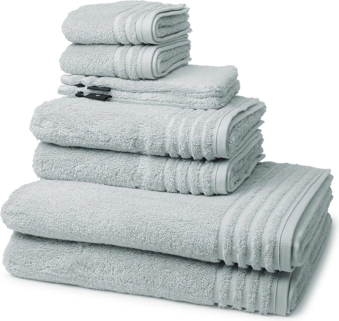 Vossen 2 X was- 2 X gast- 2 X douche- 2 X handdoek in een set Vienna Style Supersoft