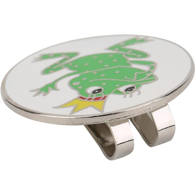 Zinklegering Verwijderbare Compacte Golfbalmarker Magnetische Hoedclip Roestvrije Dopklem Cadeau gray