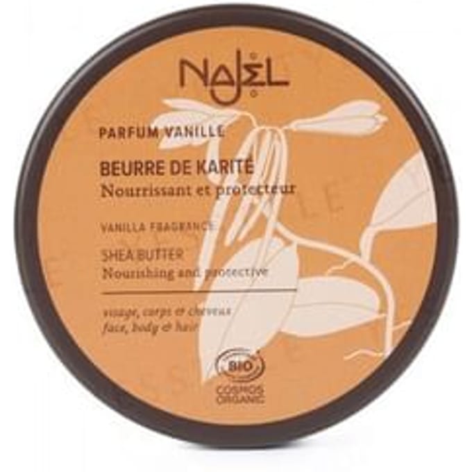 Najel - Organic Shea Butter with Vanilla Scent 100g