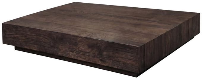 Svea - Sheena salontafel 80x80 cm MDF - mocca
