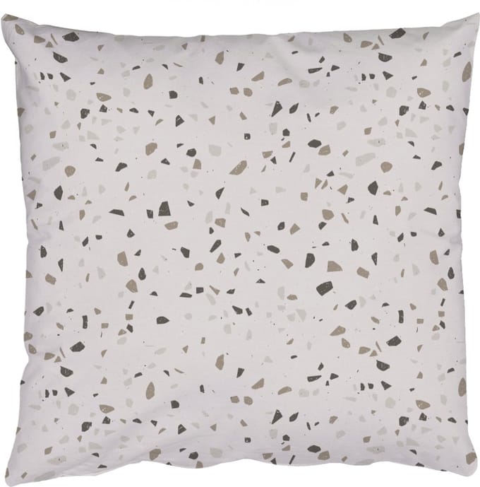 Sierkussens - Kussentjes Woonkamer - 60x60 cm - Terrazzo - Patroon - Créme
