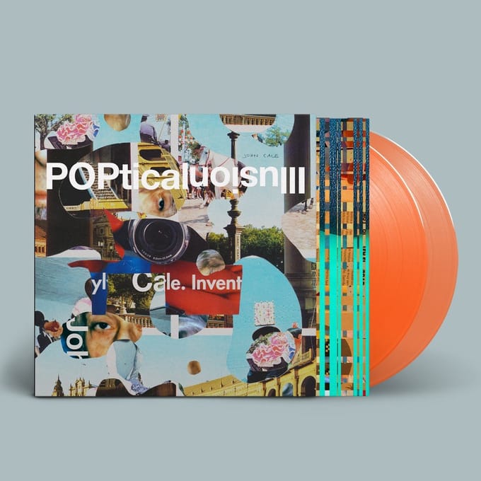 LP Plaat JOHN CALE - Poptical Illusion DS178LPX Double Six, Ele 2024 Wereldwijde Rock white