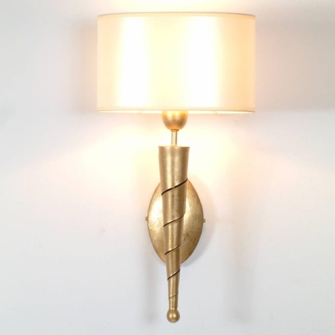 Holländer Sublieme wandlamp INNOVAZIONE goudkleurig