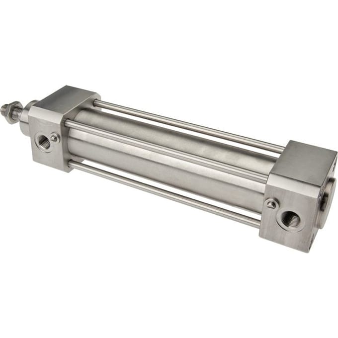 ISO 15552 Dubbelwerkende Cilinder 40-125mm - Magnetisch - Demping - RVS