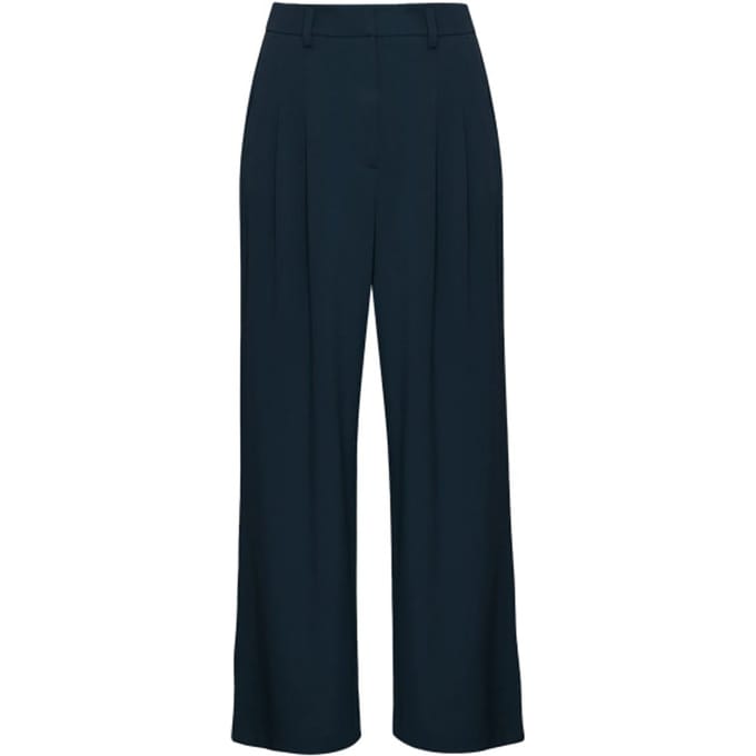 MSCH Copenhagen Mschhenrika Hw Pants Broeken Dames - Donkerblauw - Maat L