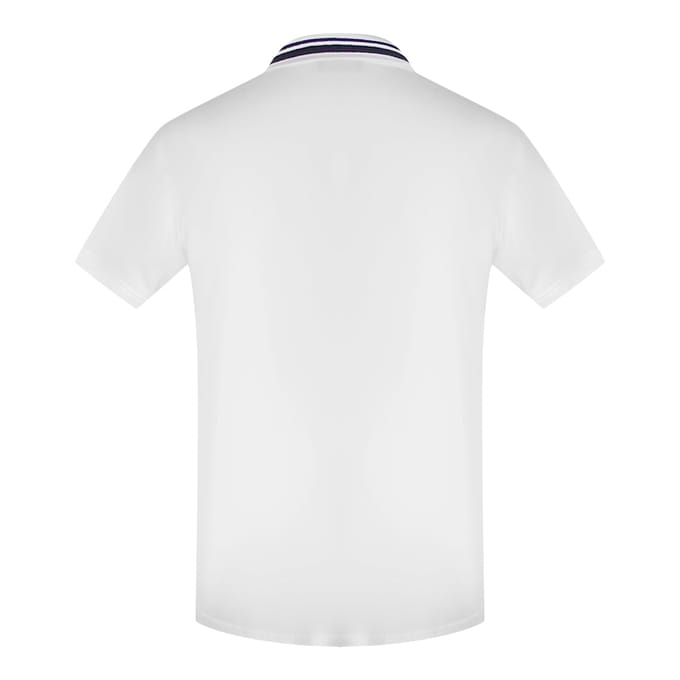 Love Moschino Box Logo Witte Poloshirt
