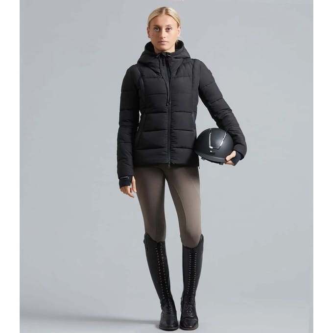 Donsjas met capuchon voor dames Premier Equine Casella