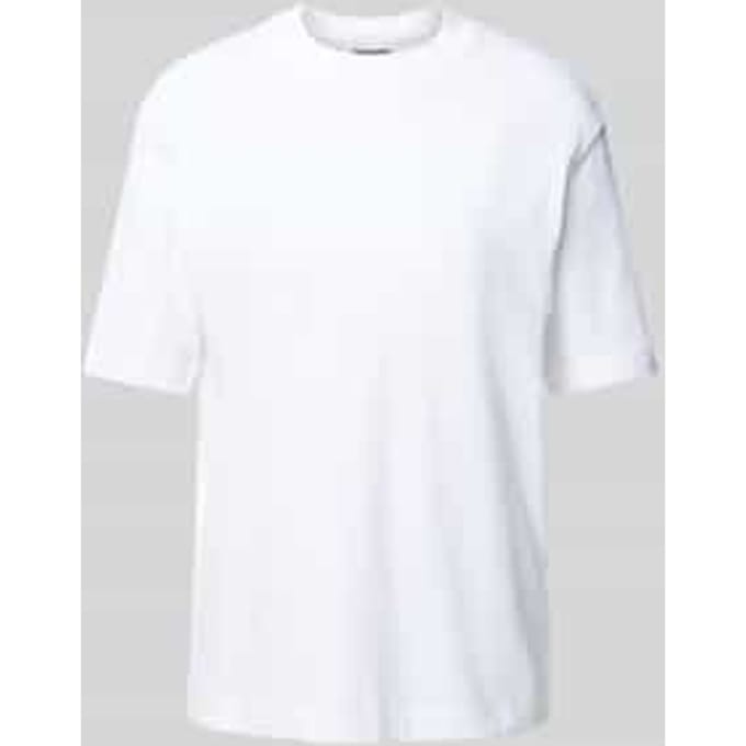 T-shirt met labelstitching, model 'TARJAA'