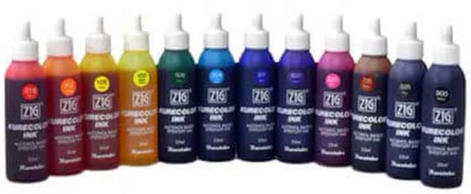 Zig Kurecolor - Navulinkt KCR25 - Deep Blue 378 - 25 ml - 1 stuk