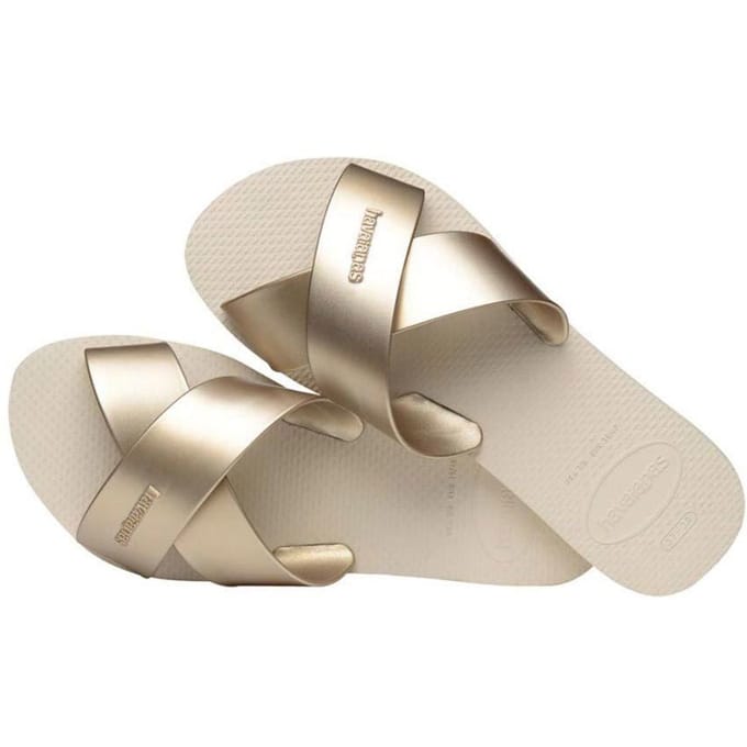 Havaianas HAV. AQUA METALLIC BEIGE Dames Slippers - beige