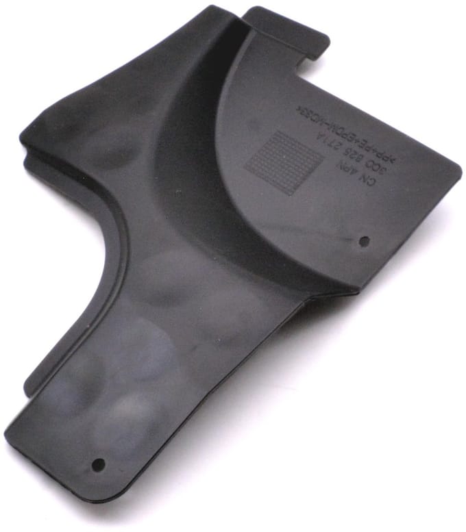 Allecto - Onderbodembekleding - Roestvrij staal - Beschermlaag - VW CC Passat B6 B7 Variant - Onder bescherming - Onderdeel - Auto
