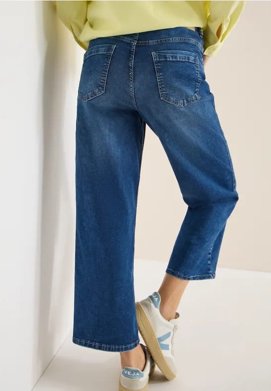 7/8 Wide Legs Jeans