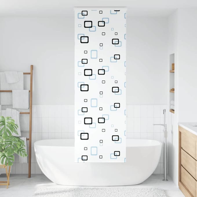vidaXL - Doucherolgordijn - met - cassette - 70x240 - cm - stofbreedte - 66 - cm