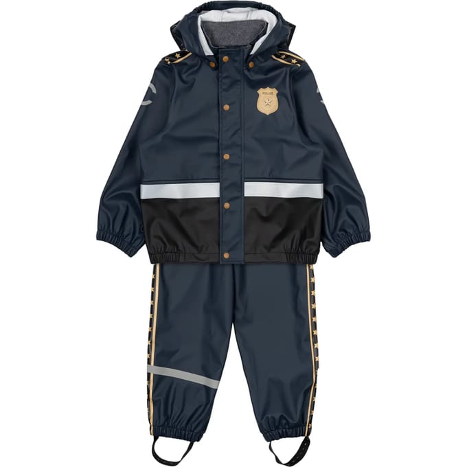 Regenkleding voor baby's Mikk-Line Police